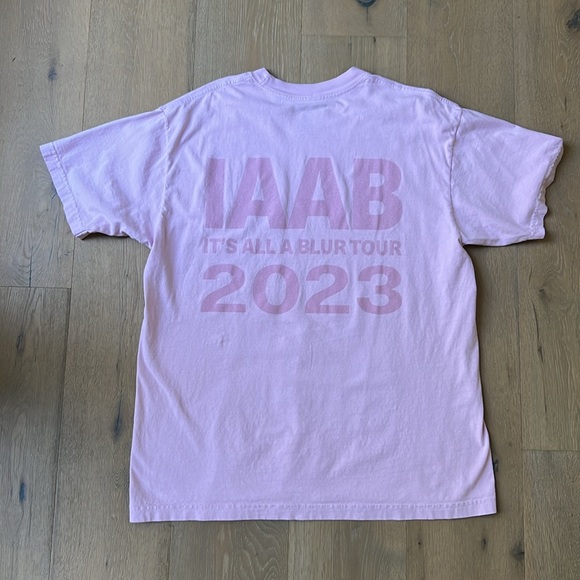 Drake IAAB Tour Tshirt, Size L, Pink and authentic - Picture 2 of 3
